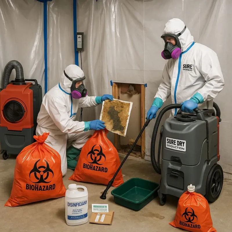 Contaminated Water Handling Protocols process in Washington County, NC