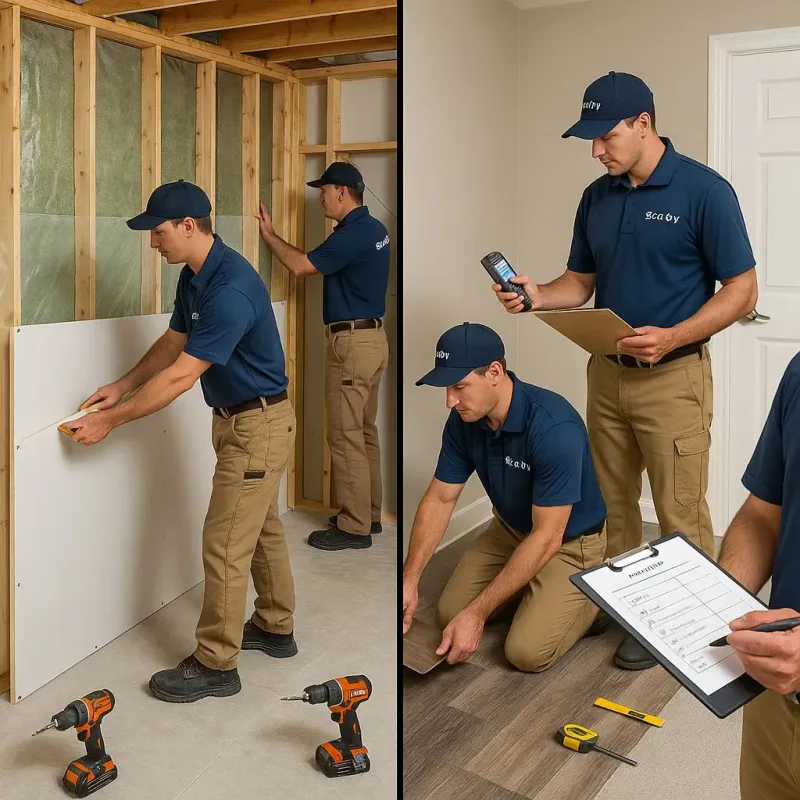 Repairs and Reconstruction process in Washington County, NC